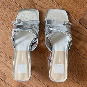 Dolce Vita Metallic Silver Sandals